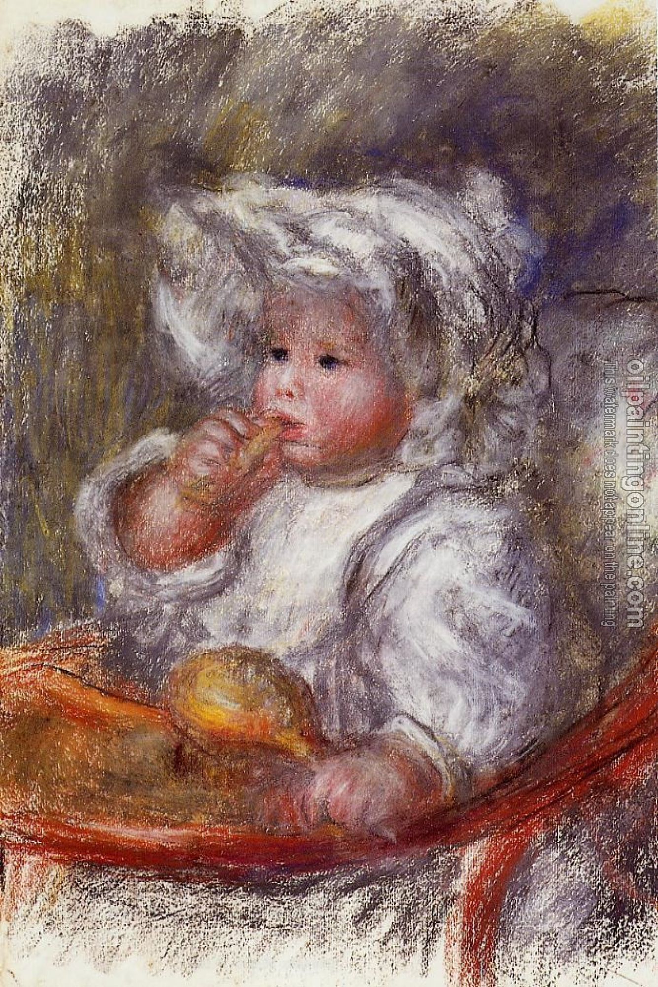 Renoir, Pierre Auguste - Jean Renoir in a Chair